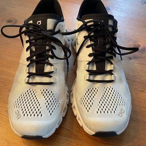 On Cloud X 40.99702 Running Sneaker, Women's Size 8.5 M, White/Black